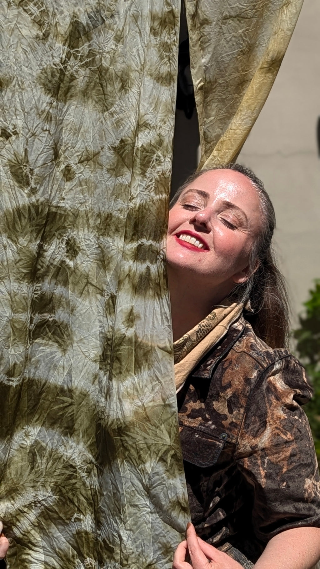 The Signature Onesie — Mushroom Acid Washed · One of a Kind