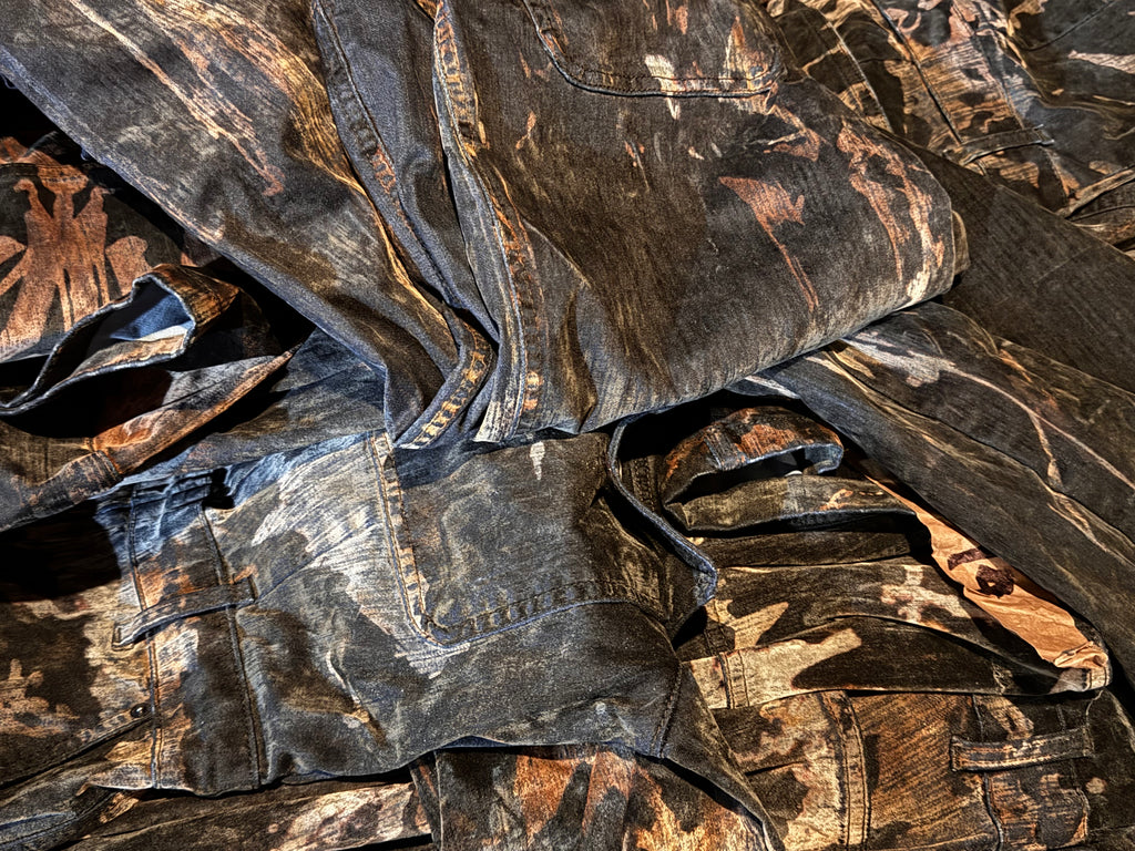 The Signature Onesie — Mushroom Acid Washed · One of a Kind
