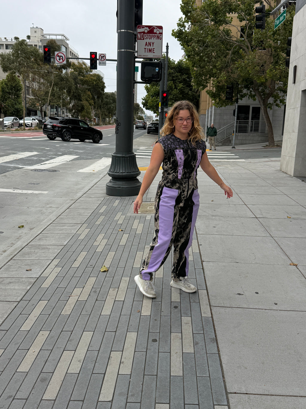 Valkyries ( Golden State) one of a kind acid washed denim onesies by 1Z King