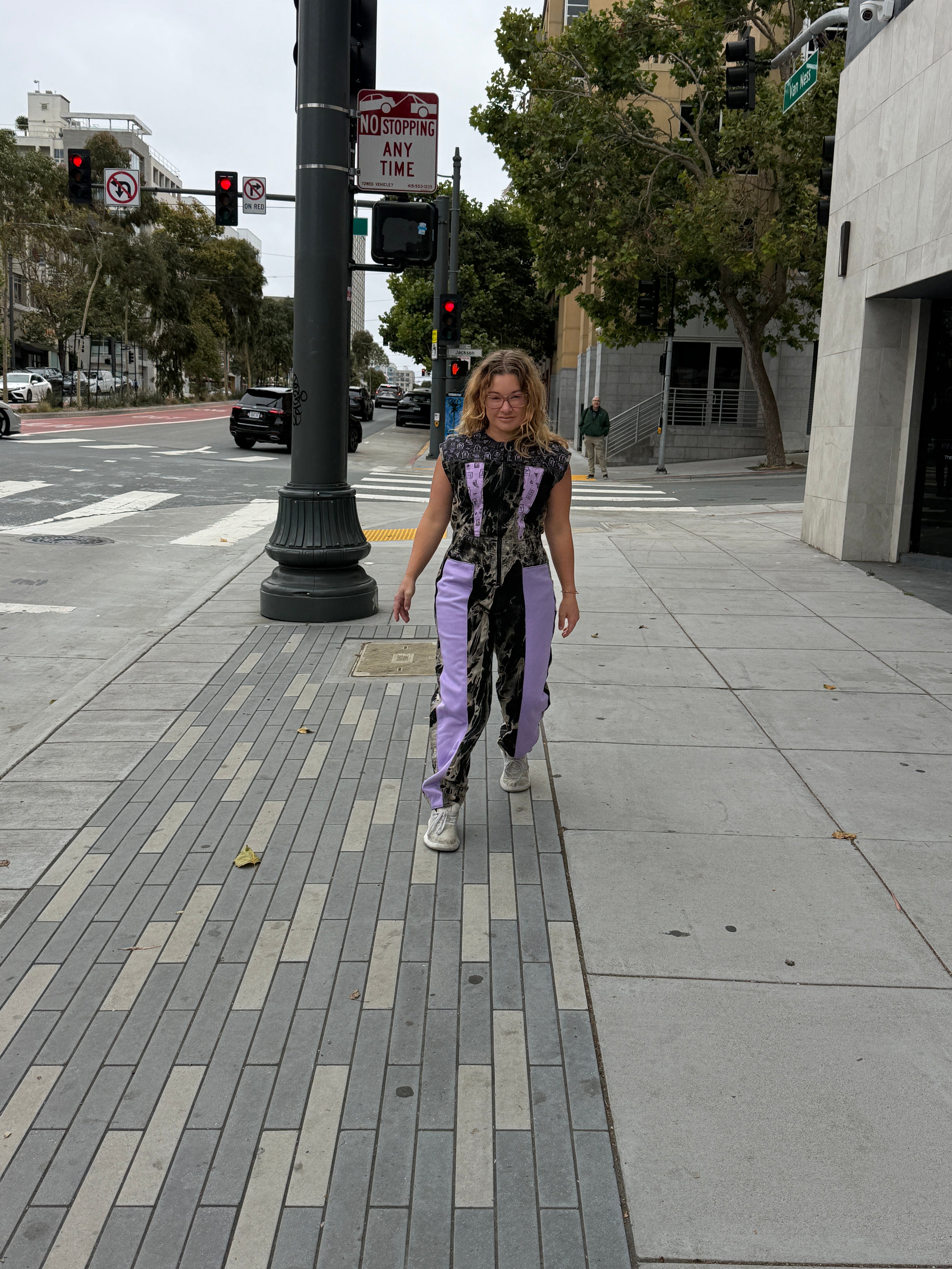 Valkyries ( Golden State) one of a kind acid washed denim onesies by 1Z King