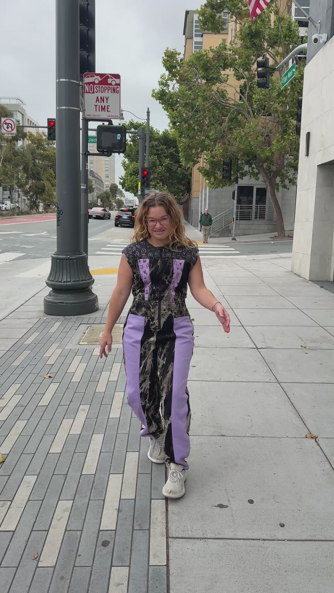 Valkyries ( Golden State) one of a kind acid washed denim onesies by 1Z King
